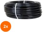 Z-TOOLS Set 2 x Furtun pentru Gradina, Rola 100 m, Picurare, 16 mm, Null, 4 l/ora (LIZ-2xZLN-ZLN4519)