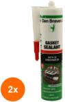 Den Braven Set 2 x Silicon Gasket, Rosu, 280 ml (LIZ-2xZLN-D12003648)
