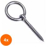Z-tools Set 4 x Belciug pentru Lemn, 6 mm (LIZ-4xZLN-ZLN5586)