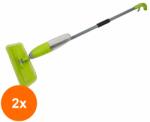 Z-TOOLS Set 2 x Mop din Microfibra cu Pulverizator Mop&Go, pentru Toate Suprafetele, Rezervor Detasabil (LIZ-2xZLN-DSY1111)