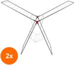 Zilan Set 2 x Uscator de Rufe Rossa, Suprafata Uscare 16 m, Metal (LIZ-2xZLN-ZLN7757)