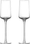 Zone Pahar pentru șampanie ROCKS 210 ml, set de 2 buc, transparent, sticlă, zona Danemarca (ZO24441) Pahar