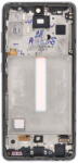 GH82-26861C Samsung Galaxy A52 / A52 5G / A52s 5G fekete OEM OLED kijelző érintővel kerettel, előlap (GH82-26861C)