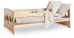  STAS tömör fa gyerekágy leesésgátlóval 180x80 Stas - natúr borovi (10000012184)