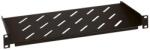 Legrand tálca, fix 1U-19` 2 ponton rögzített csavarral MÉLY: 400 MAX: 50 kg (E2S1U40) - szakker