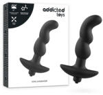 Addicted Toys Anális Masszírozó Fekete Rezgéssel 2. Modellel