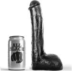All Black - realisztikus anál vibrátor 23 cm
