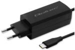 Qoltec 90W GaN Szupergyors Töltő| 5-20V | 3-4.5A | USB-C 3.1 | Laptop | Okostelefon | Tablet (52420)