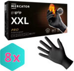 Mercator Medical GoGrip Black Gumikesztyű XXL-es 50 db/csomag KARTON - 8 csomag (K8859185203131)