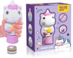 Luna Luna: Set de 100 autocolante cu unicorni, cu ștampilă cu unicorn (000623002)