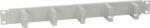 Pulsar RAOK-1P-G Vezeték rendezőpanel, vízszintes, fém, 1U magas, szürke (RAOK-1P-G)