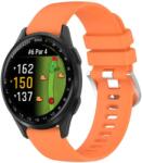  SILICONE Cserélhető szíj Garmin Approach S50 narancshoz