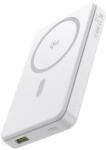 Baseus Airpow2 Qi2 vésztöltő USB+Type-C aljzat (10000mAh, 22.5W, PD gyorstöltő 3.0, Magsafe, LED jelzés) FEHÉR (P10080000213-00)