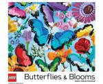 Chronicle Books - Puzzle Lego: Butterflies and Blooms - 1 000 piese