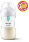 Philips Natural Response AirFree szeleppel 260 ml, 1 m + ajándék Petite&Mars tál 6m+