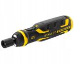 STANLEY Akkumulátoros csavarhúzó Stanley 4V 5x 1, 5Ah 0, 9Nm 1300 fordulat/perc bitekkel (3253560667191)