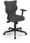 Entelo NERO Black Irodai forgószék 7-es méretben (180 cm felett) - NERO AT 33 - sötét szürke