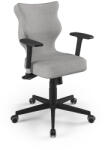 Entelo NERO Black Irodai forgószék 7-es méretben (180 cm felett) - NERO DC 18 - világos szürke