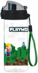 KARTON P+P Minecraft mintás kulacs, 500 ml, OXY Click, BPA mentes, Playworld (KPP-7-67525)