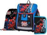 KARTON P+P Pókember mágneszáras ergonómikus iskolatáska tolltartóval és tornazsákkal, Premium Light, Amazing Spiderman (KPP-0-90925x)