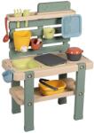 Smoby Bucatarie pentru copii Smoby Mud Kitchen cu 15 accesorii (S7600840208) Bucatarie copii