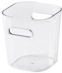 SMARTSTORE Műanyag tárolódoboz, 0, 6 liter, SMARTSTORE Compact Clear Mini, átlátszó (CSDSMART22)