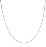 Fine Silver AG122794 - Ezüst figaro nyaklánc Hossz: 45 cm (AG122794)