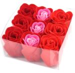  Set 9 Boboci De Trandafiri Roșii în Cutie Cadou | Flori Din Săpun