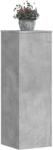 vidaXL 2 db betonszürke szerelt fa növénytartó állvány 33x33x100 cm (3307885)
