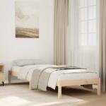 vidaXL tömör fenyőfa extra hosszú ágykeret matrac nélkül 100 x 220 cm (852418)