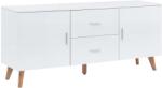 vidaXL fehér MDF tálalószekrény 160 x 40 x 70 cm (247305)