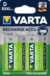 VARTA Újratölthető akkumulátor D 3000mAh 2db/csomag, (BAT0333)