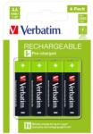 Verbatim Tölthető elem, AA ceruza, 4x2500 mAh, VERBATIM (49517) - mystock
