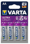 VARTA Elem ceruza VARTA Ultra Líthium AA 4-es (6106301404) - papir-bolt