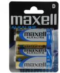 Maxell LR20 D elem, féltartós, góliát, 1, 5V, 2 db/csomag (Maxell LR20) - kontaktor