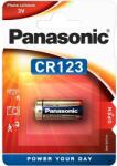 Panasonic CR123 3V lítium fotóelem 1db/csomag (CR123AL-1BP)