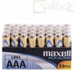 Maxell Elem Maxell alkáli ceruza elem (AAA) 32db/csomag (18721S)