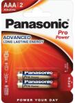 Panasonic LR03PPG/2BP 1, 5V AAA/mikro tartós alkáli elem 2 db/csomag (LR03PPG-2BP) - kontaktor