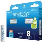 Panasonic Panasonic Eneloop BK-3MCDE/8BE AA 2000mAh ceruza akku 8db/csomag (BK3MCDE-8BE) (BK3MCDE-8BE) - megaplace