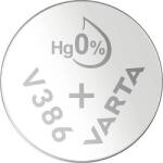 VARTA 386 gombelem, ezüstoxid, 1, 55V, 115 mAh, Varta SR43W, SR43, SR1143, V386, D386, 260, H, 280-41, SB-B8, RW44, BS06