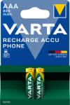 VARTA mikro elem tölthető 800 mAh AAA LR03 (58398101402)