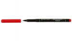 Centropen 2536 Hegyű Kerek Alkoholos Marker - 1 mm, Piros