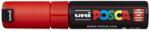 uni Dekormarker 8mm, Uni Posca PC-8K piros (2UPC8KP) - web24