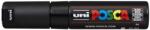 uni Dekormarker 8mm, Uni Posca PC-8K fekete (2UPC8KF) - web24