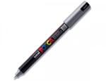 uni Dekormarker 0, 7-1mm, Uni Posca PC-1M ezüst (2UPC1ME) - web24