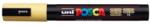uni Dekormarker, 1, 8-2, 5 mm, UNI "Posca PC-5M", szalmasárga (tupc5mszs) - irodaszer