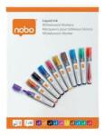 Nobo Táblamarker, folyékonytintás, kúpos, 1-3 mm, NOBO, vegyes színek (VN5381) - jatekotthon