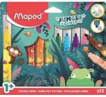Maped vastag filctoll 12 db-os készlet - Jungle Fever (IMA846900)
