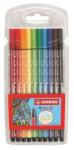 STABILO Pen 68 Filctoll - 1 mm, 10db-os Készlet (6810/PL)