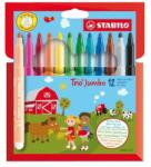 STABILO Filctoll STABILO Trio Jumbo 12 darabos (380/12) - robbitairodaszer